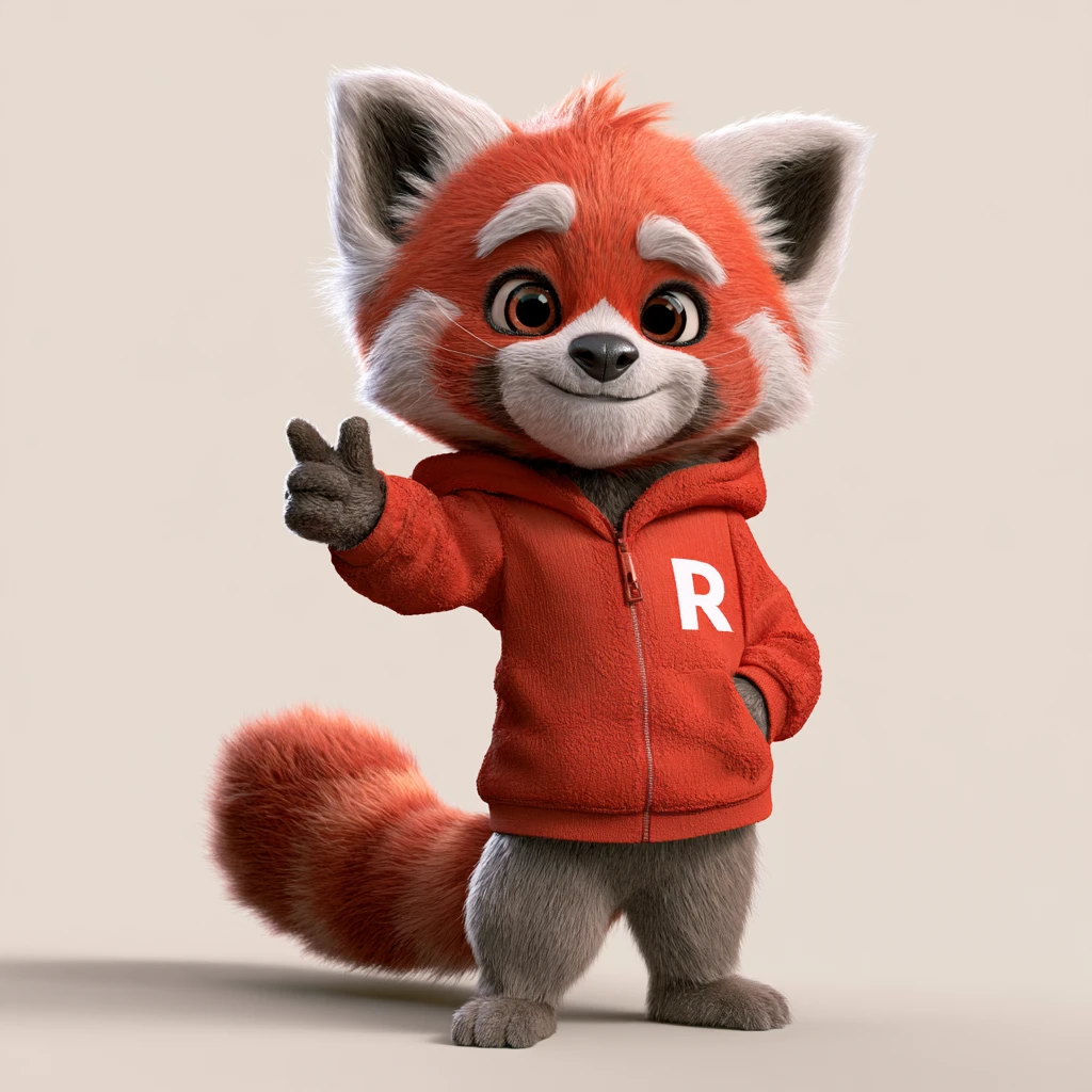 Red, der rote Panda